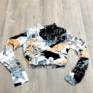 Lez a Lez BRAND crop top size S